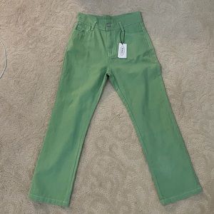 Green cotton Cider jeans